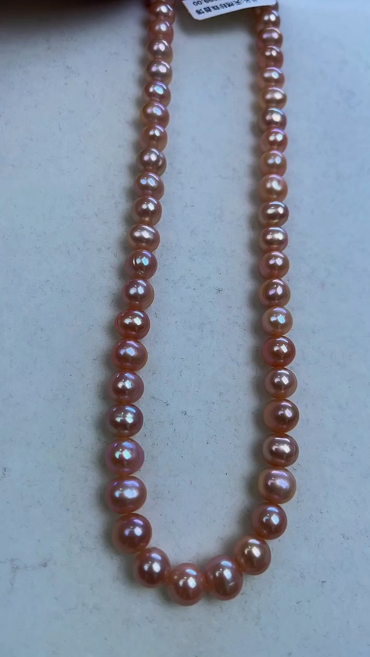 【闪购商品】银S925镶嵌淡水珍珠项链858定制