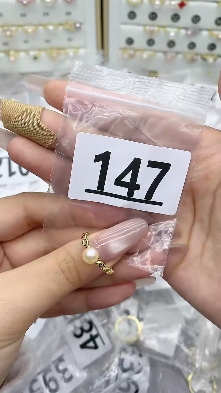 合金珠宝奇石淡水珍珠147