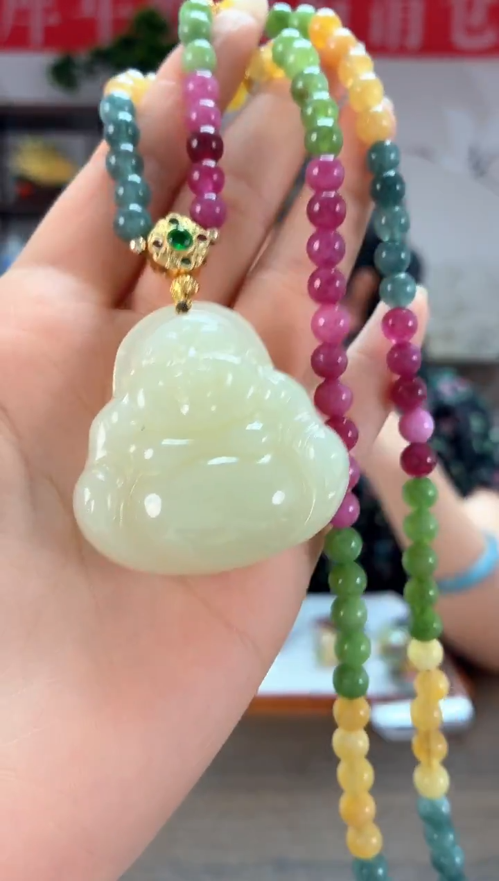 【慧慧珠宝】佛公项链HF970S