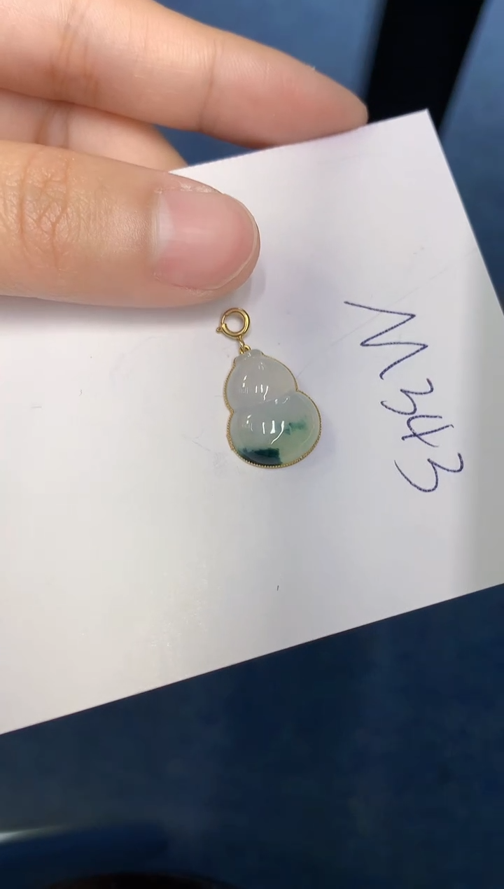 【闪购商品】翡翠颈饰18K金镶嵌000000000