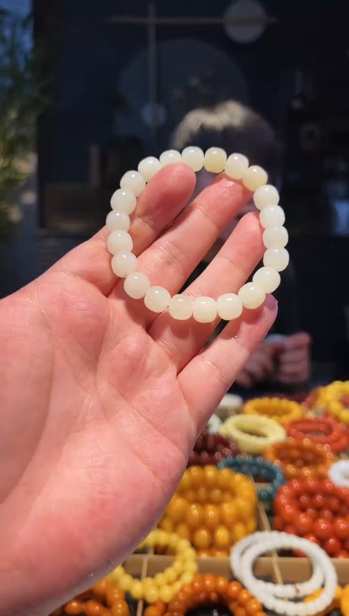 手串未镶嵌和田玉10+单圈