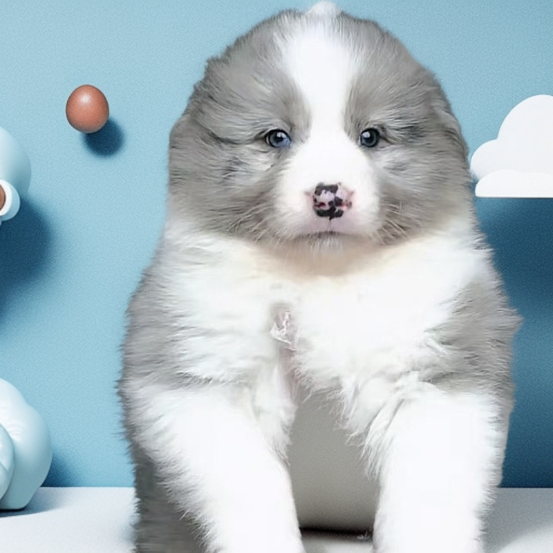 静怡  宝哥聊边牧蓝陨石边牧 活体 宠物狗狗