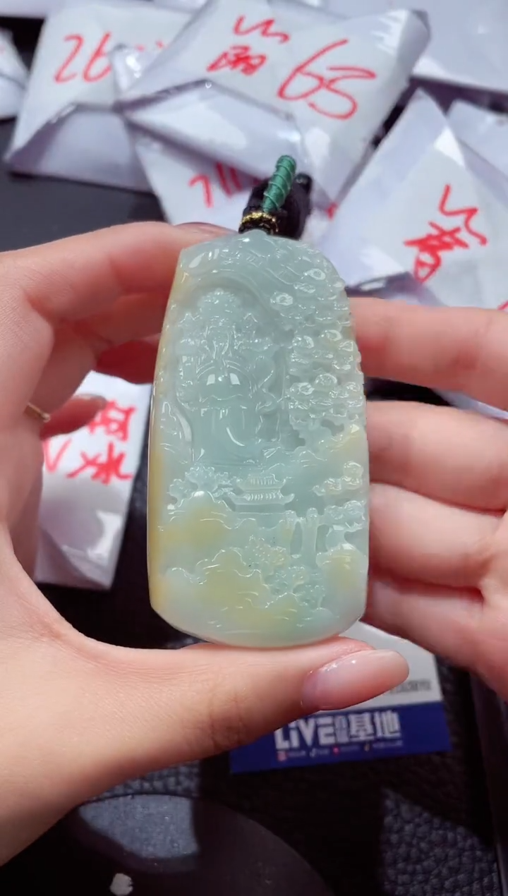 颈饰未镶嵌翡翠523