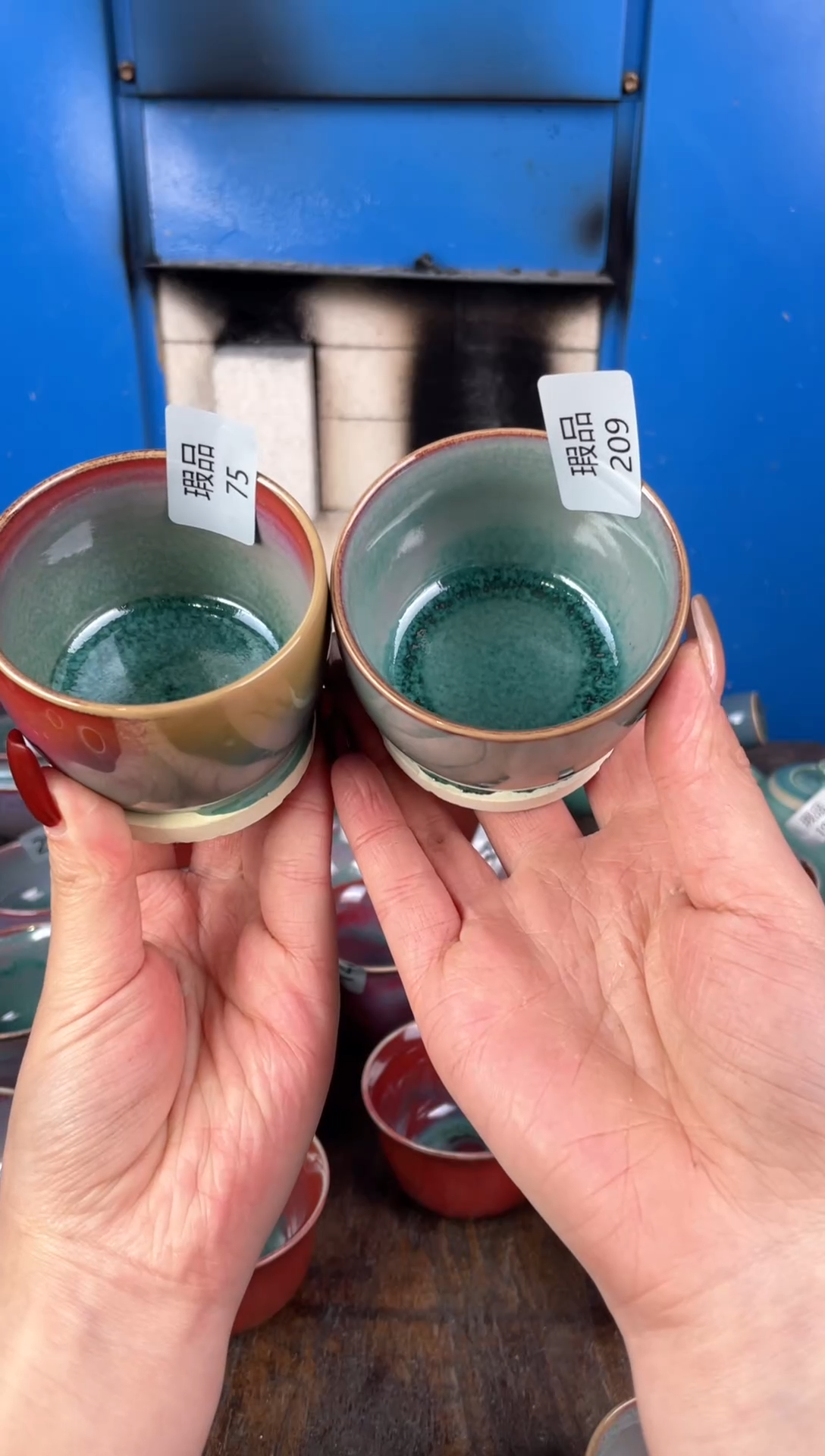 【闪购商品】摆件钧瓷窑变精品茶器