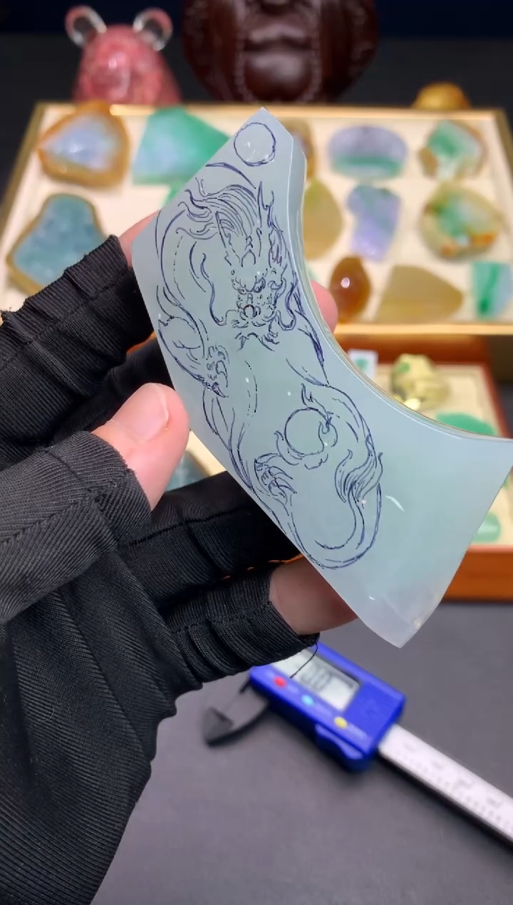 未镶嵌定制翡翠天然翡翠裸石（包工）