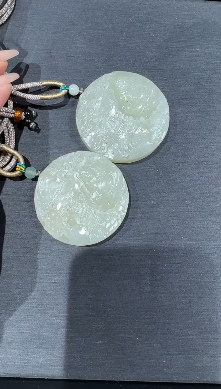 颈饰未镶嵌和田玉多样性发货拍一发一