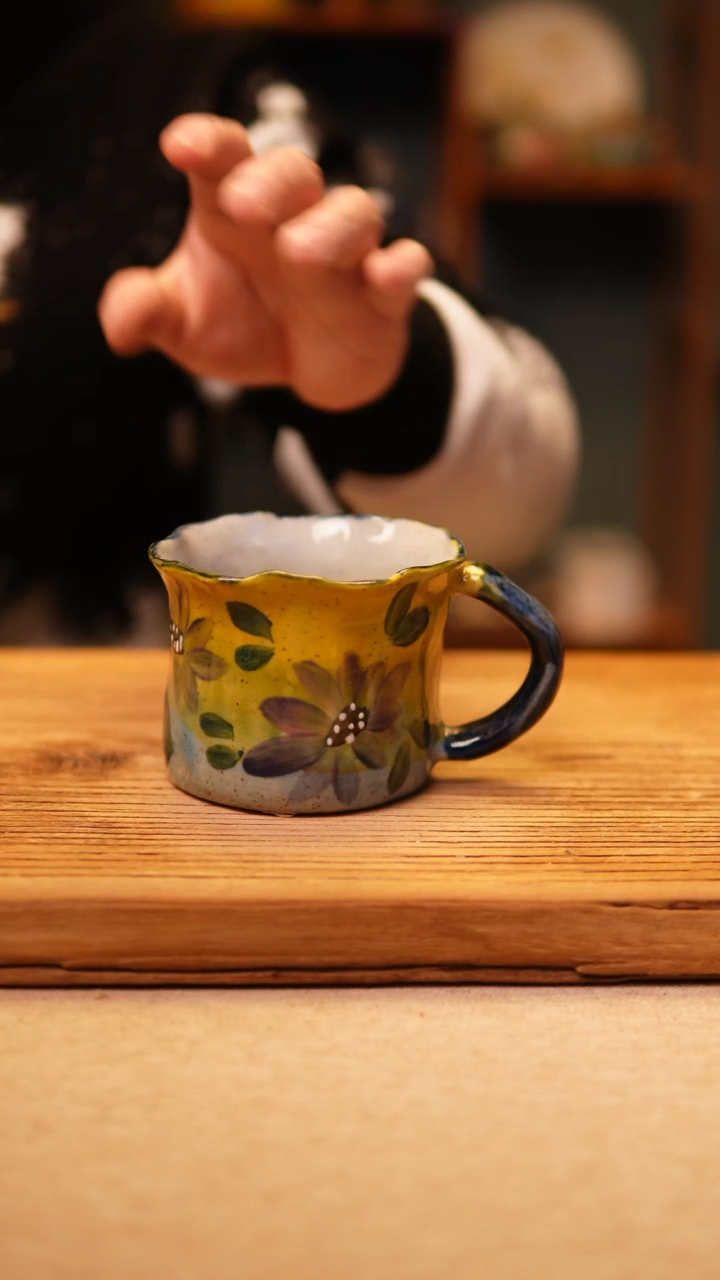 【闪购商品】@@陶园瓷舍@@纯手工手绘@高温釉下彩