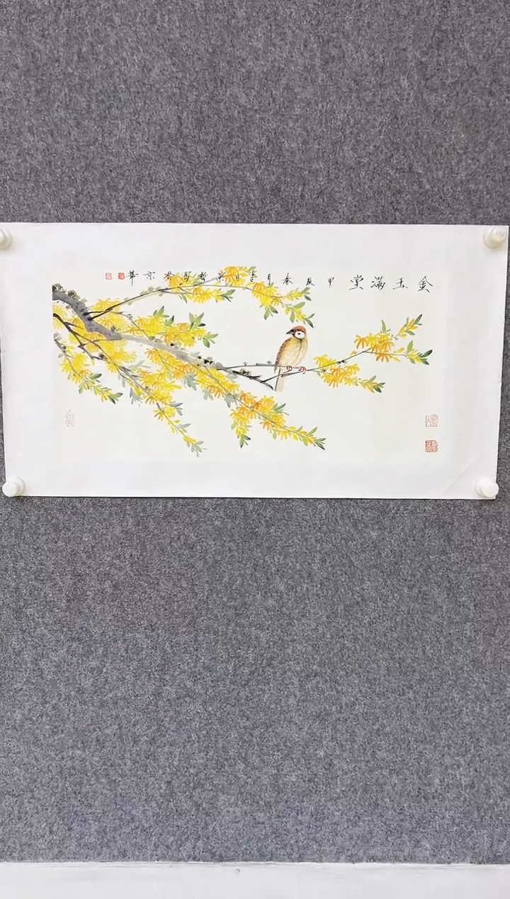 【闪购商品】绘画CJZ-2平尺--花鸟作品