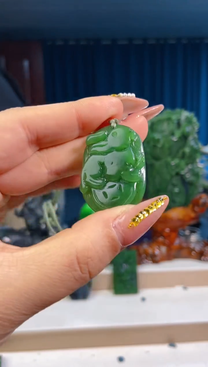 【闪购商品】和田玉挂件未镶嵌1