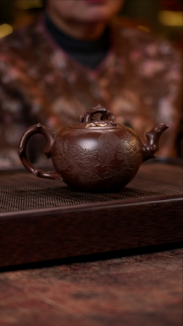 松鼠葡萄 黄叶 老紫泥 350cc