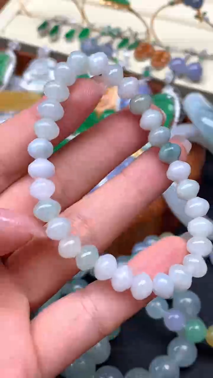 【闪购商品】翡翠手串未镶嵌11-天然翡翠