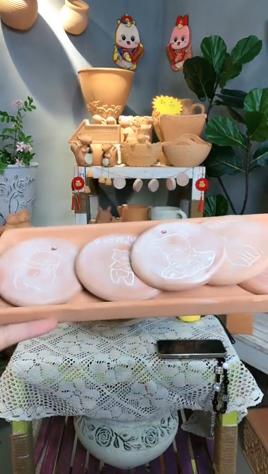 【闪购商品】红陶花园吊牌 动物【5个装】