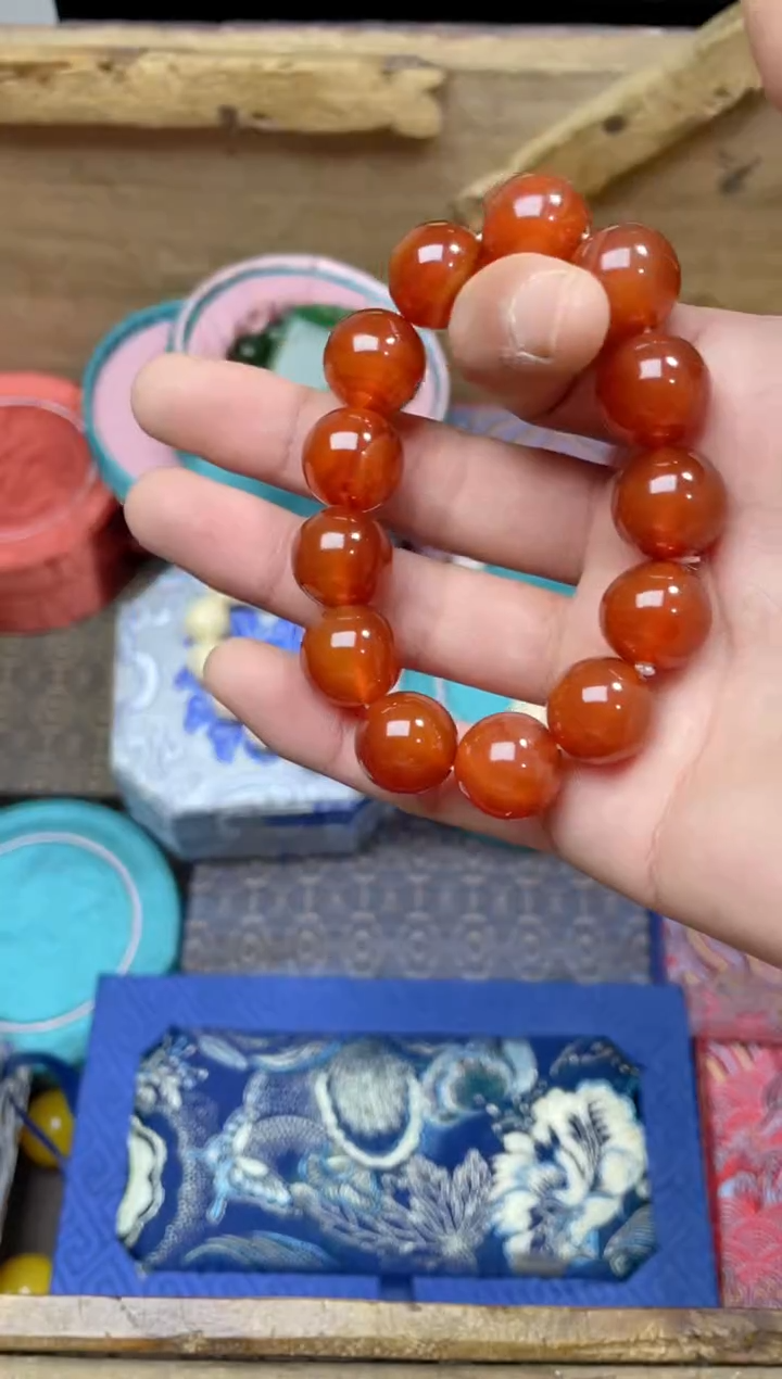 【闪购商品】玛瑙/玉髓手链合金点击链接下单即可