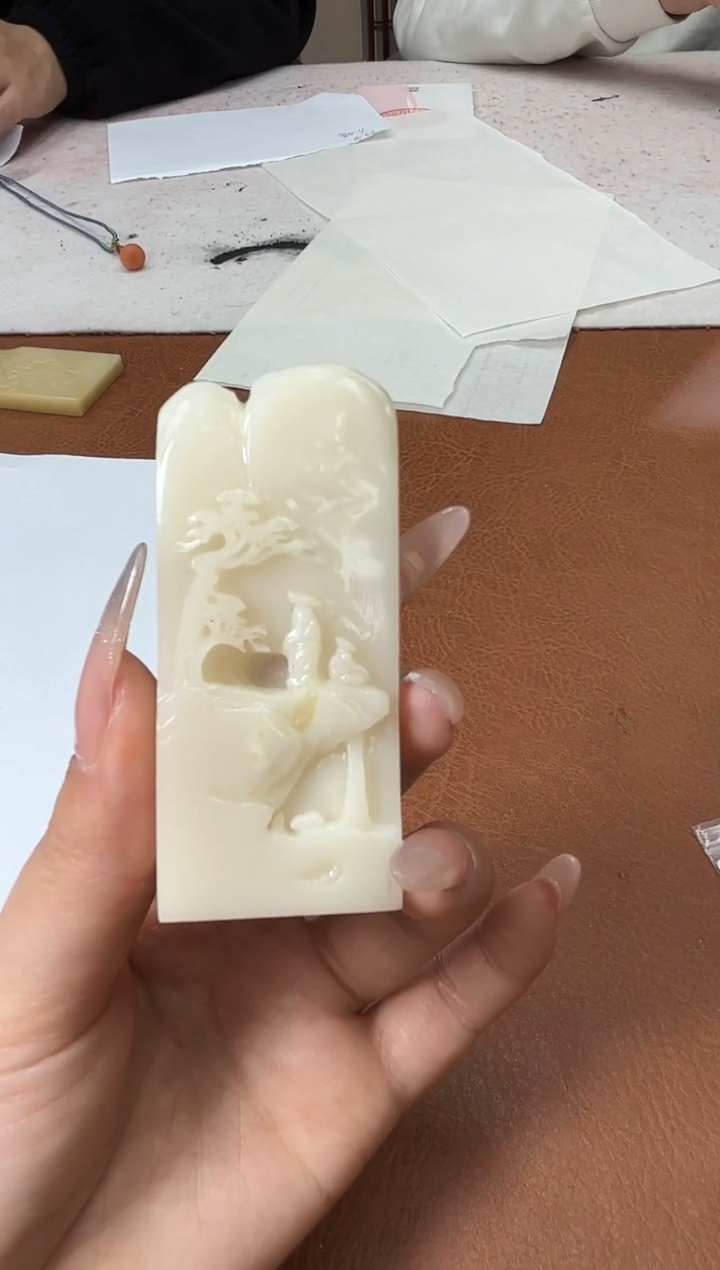 【闪购商品】寿山石印石陈宇或李柯霖4字篆刻定制0144303