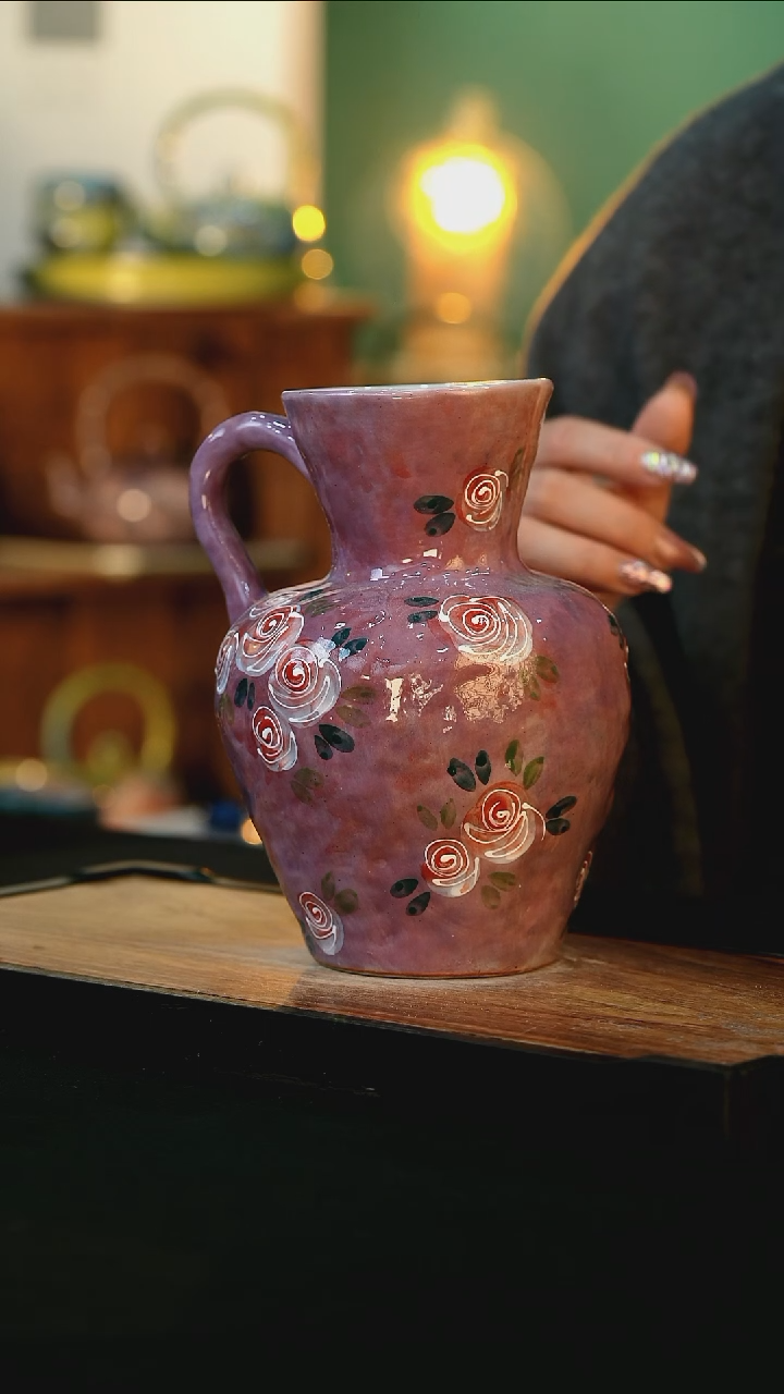 【闪购商品】杯手绘心瓷陶瓷浮力