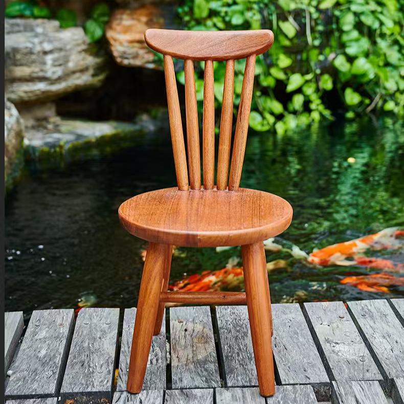 陆锦记·1993红木矮凳茶几餐厅酒店桌椅凳子木凳简约圆凳客厅