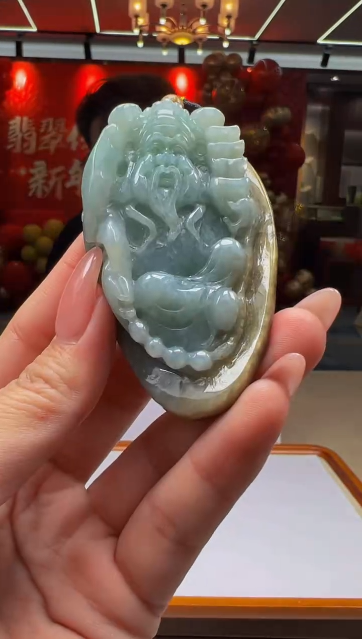 【闪购商品】定制翡翠未镶嵌Q2025-1-27-53