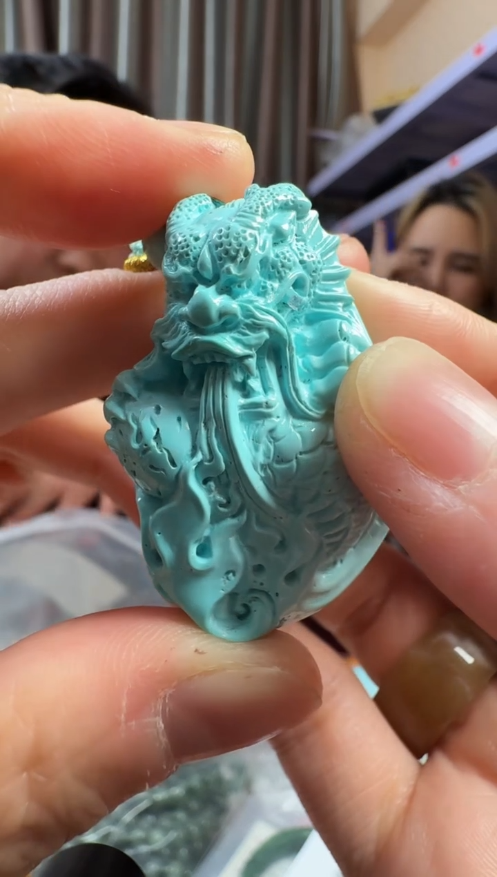 未镶嵌绿松石挂件WJS1228-169