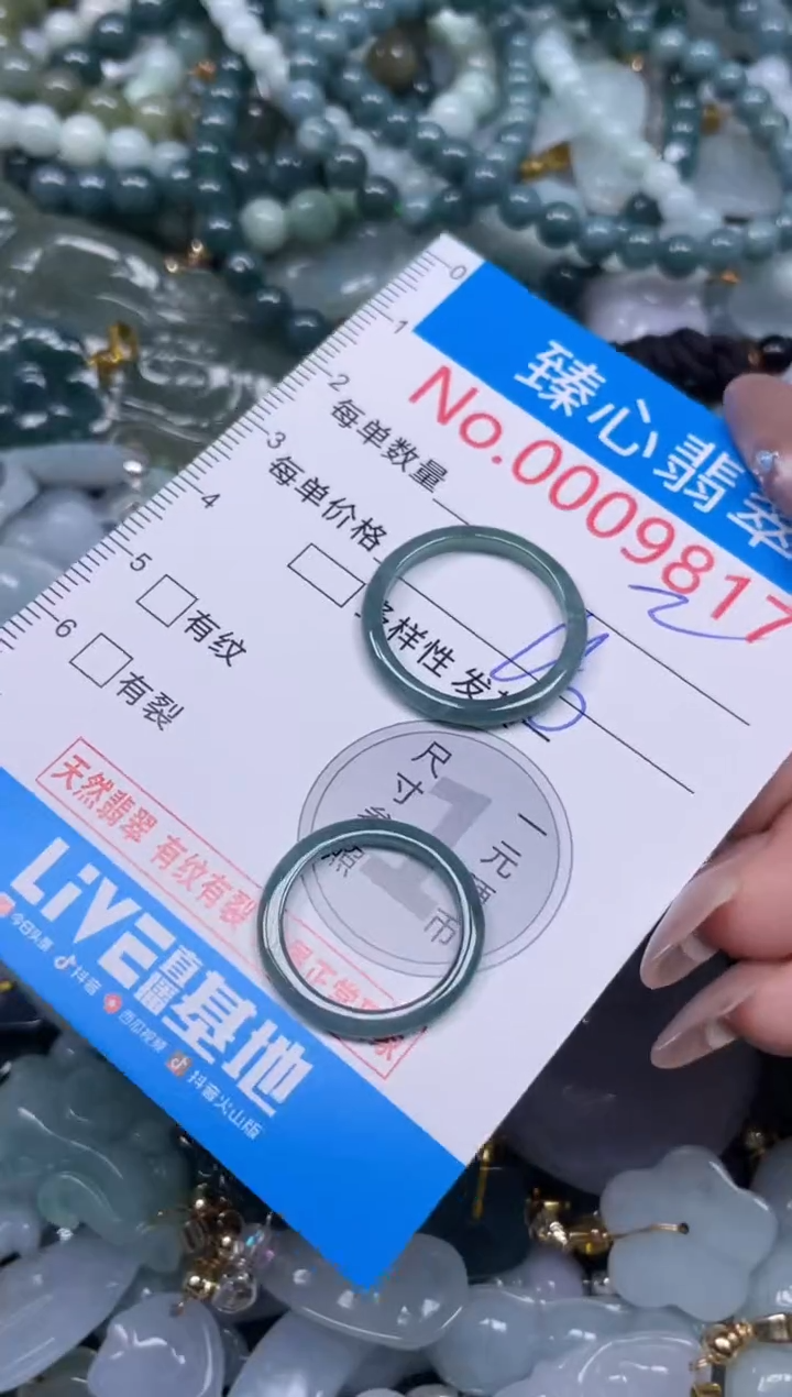 颈饰未镶嵌翡翠9817