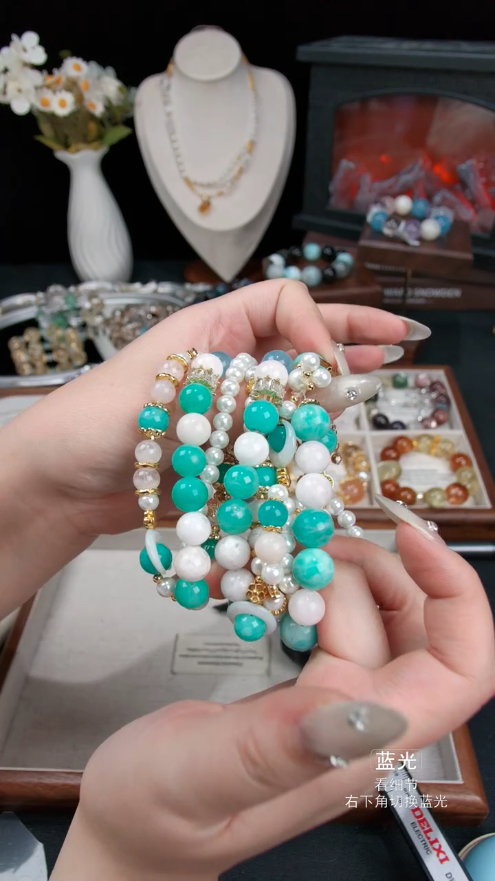 未镶嵌手链水晶006多样性发货 发其一