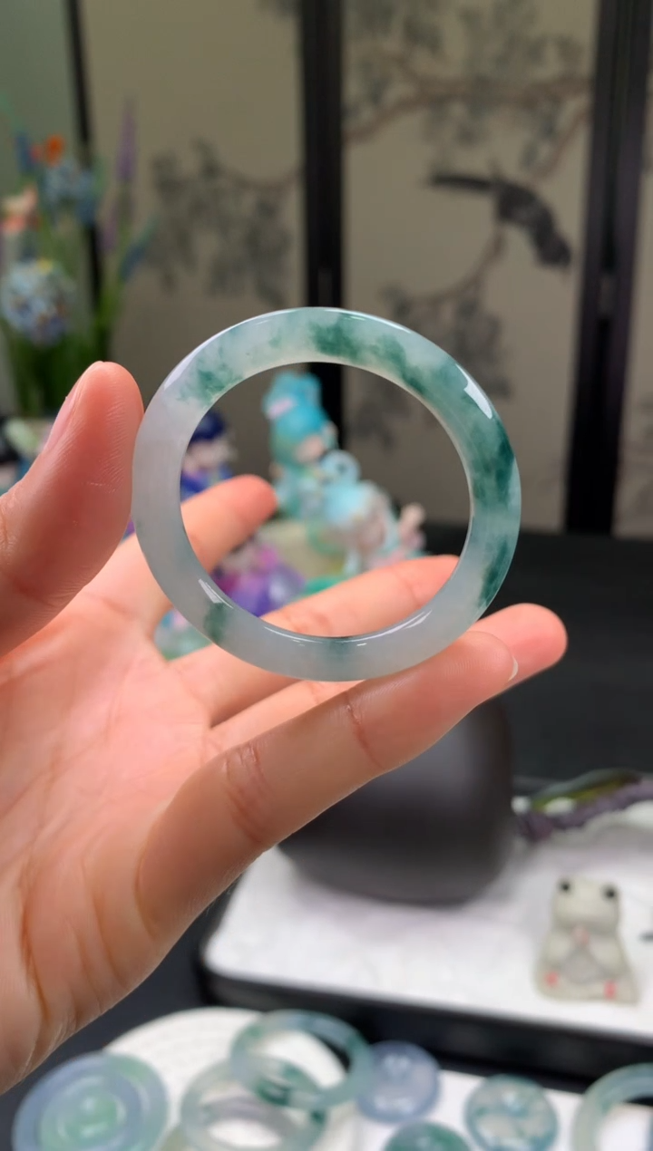 未镶嵌定制翡翠0265712727（38*4*5.3）