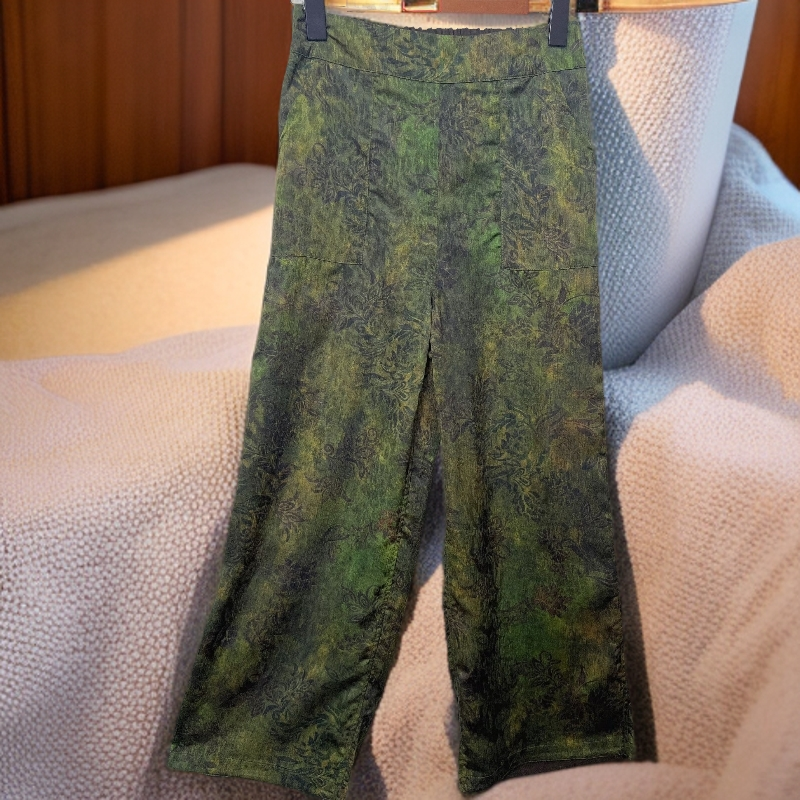 476【云锦坊】新款显瘦气质时尚休闲复古百搭直筒双面穿直筒裤