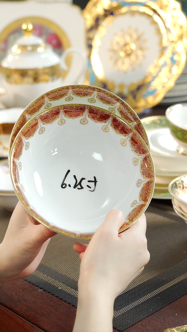 【闪购商品】瓷片6英寸水果碗2个 福利价