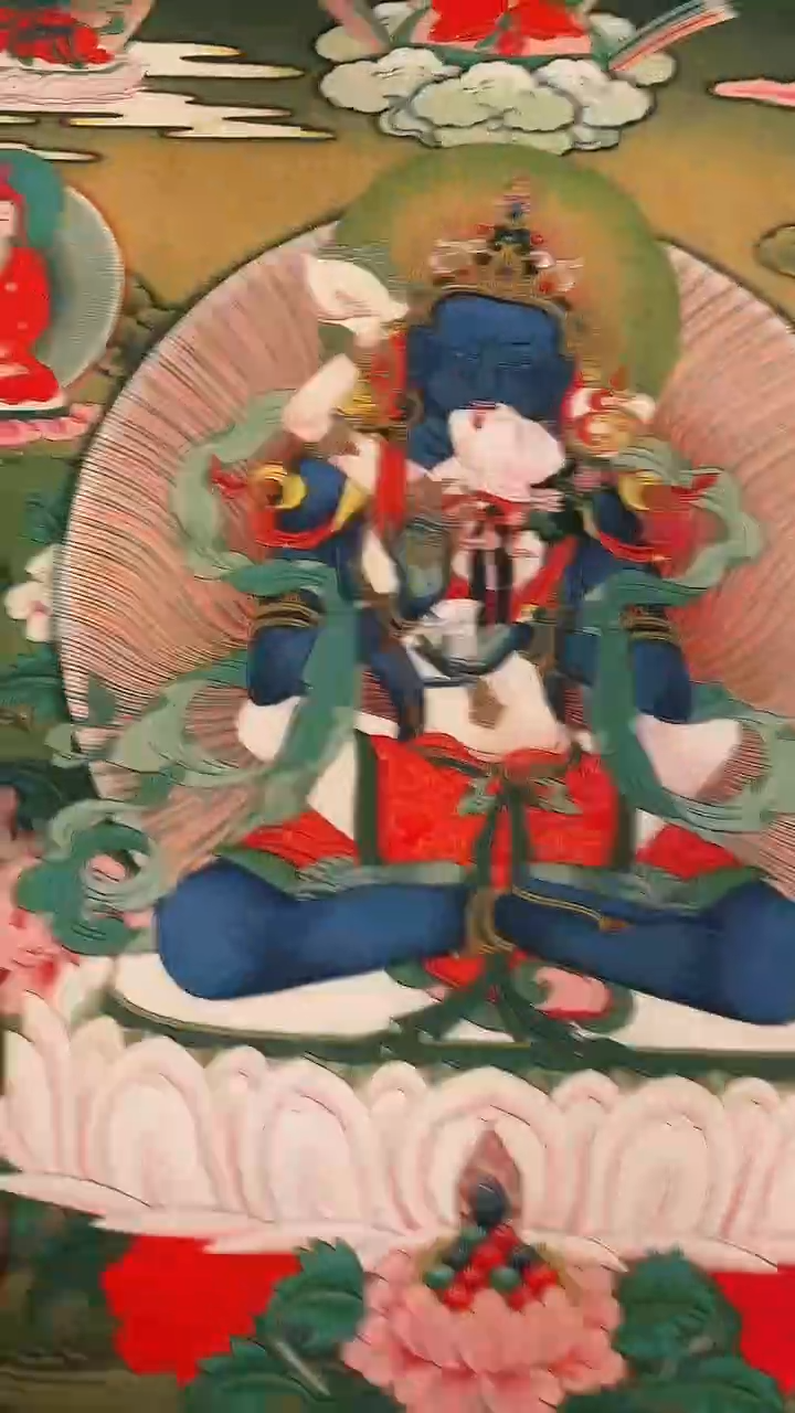 装裱画精美唐卡tk16013
