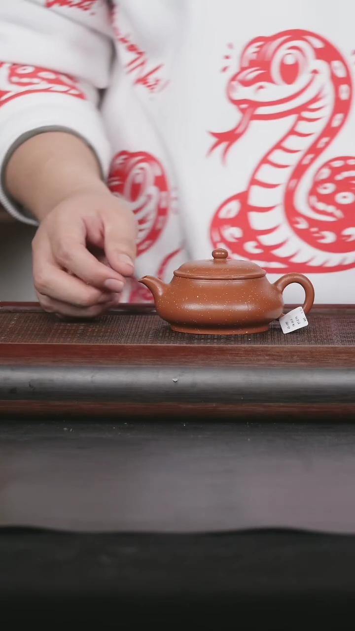 【闪购商品】紫砂茶壶44 原矿紫砂壶 红降坡