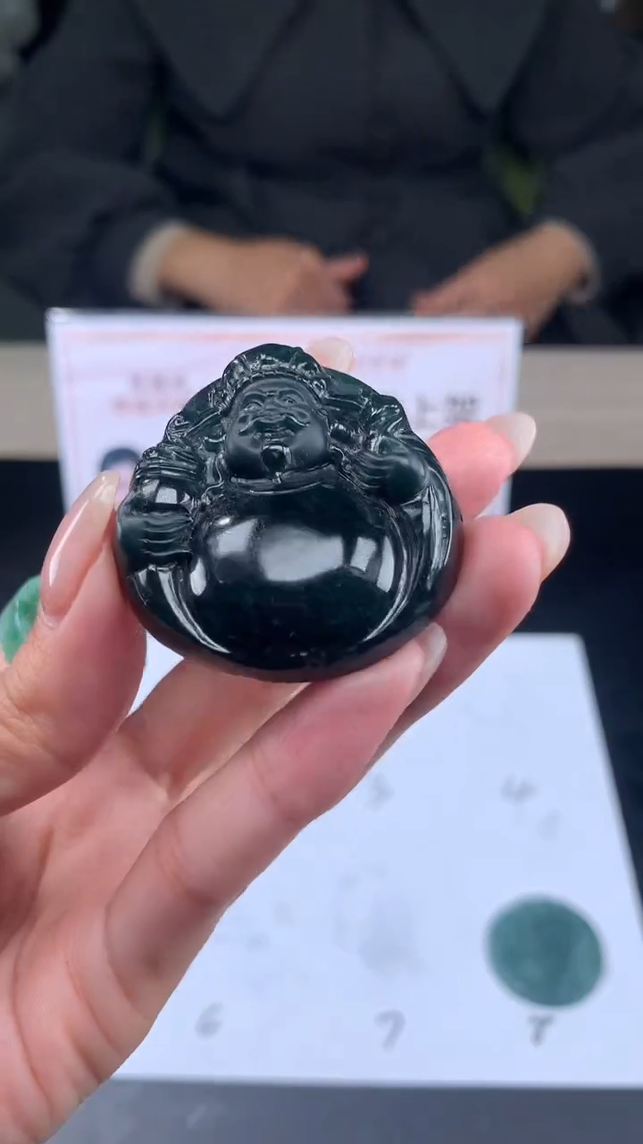 【闪购商品】定制翡翠未镶嵌不退不换CMH1件-A