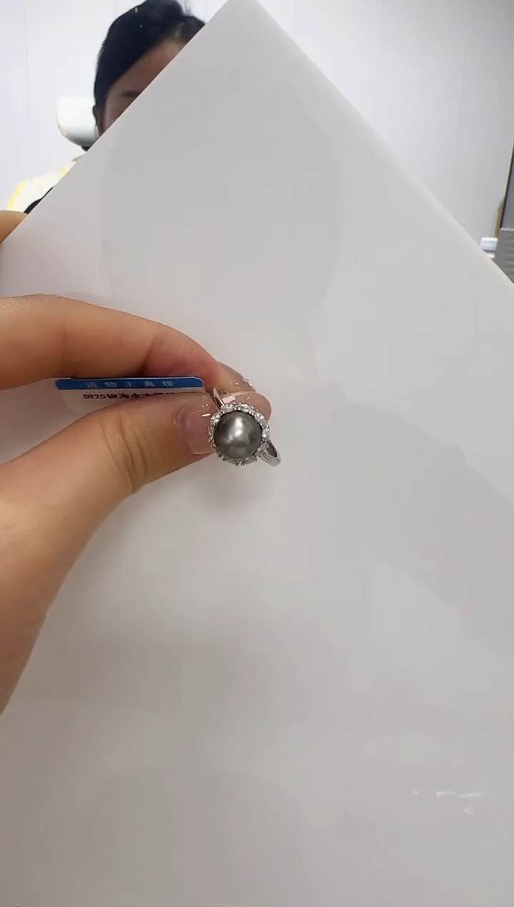 【闪购商品】海水珍珠DA银S925镶嵌h246 大溪地戒指 8 