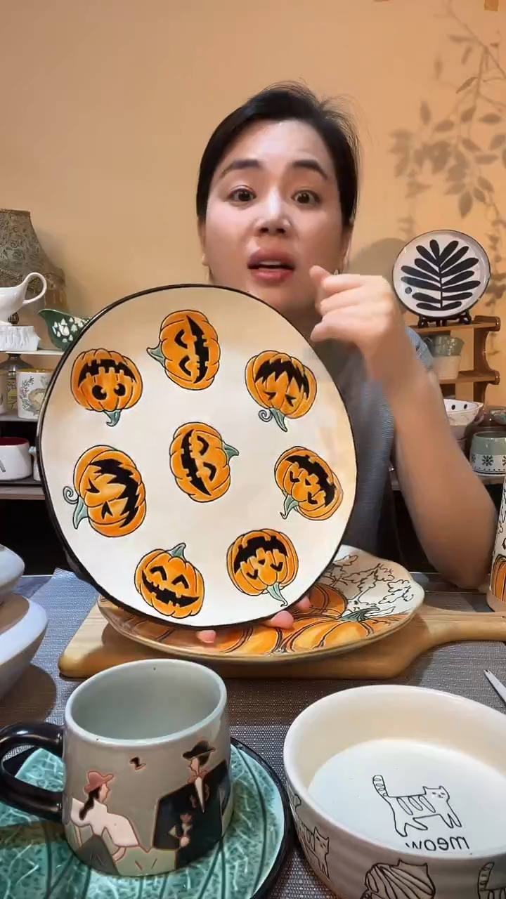 瓷片11英寸盘 微瑕介意勿拍