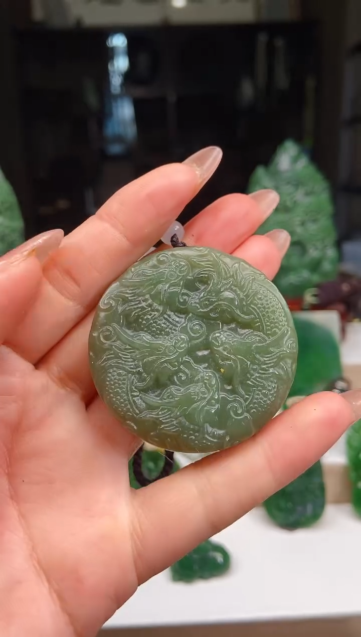 【闪购商品】和田玉挂件未镶嵌1