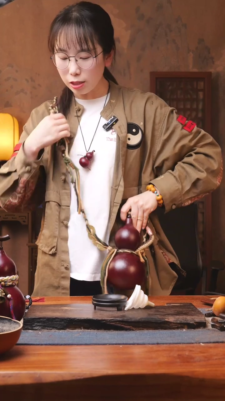 【闪购商品】102号精品大漆葫芦防腐防渗装水茶酒