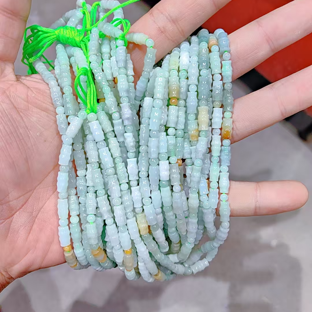 天然a货翡翠项链-多样性发一c337