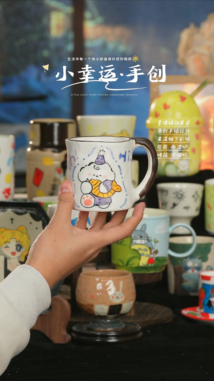 【闪购商品】景德镇纯手工手绘