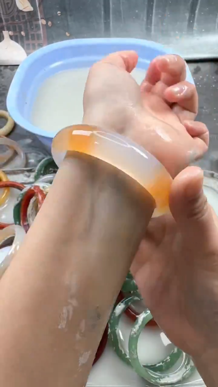 【闪购商品】玛瑙/玉髓手镯未镶嵌102 6263