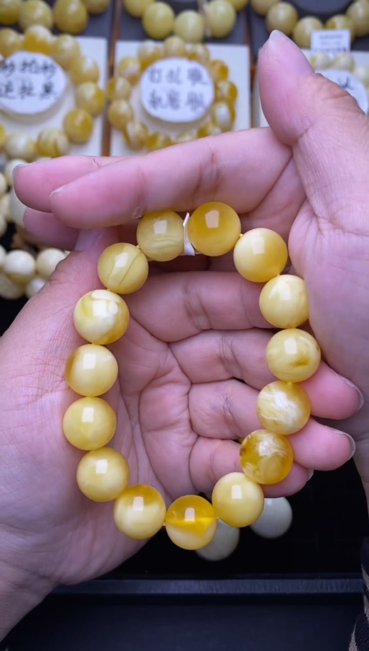 裸石琥珀未镶嵌大小姐珠宝严选52