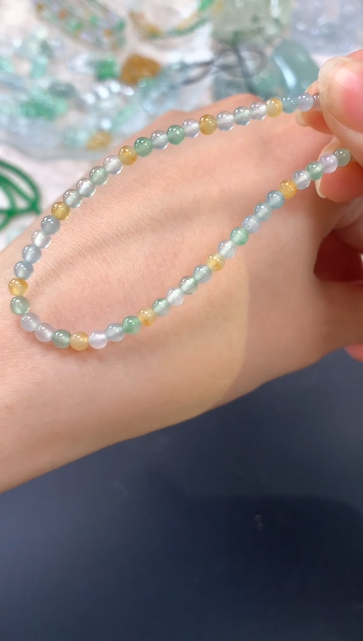 【闪购商品】翡翠手链未镶嵌A520|1800