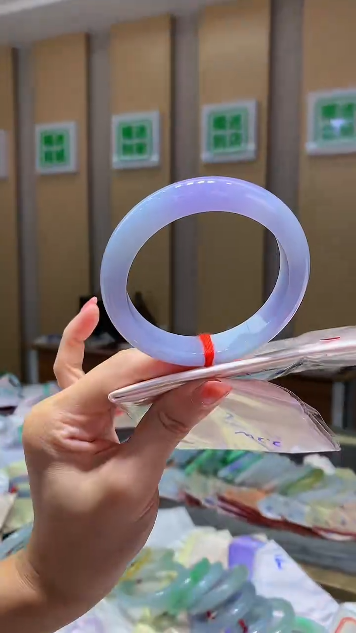 未镶嵌手镯翡翠-XX50 圈口56.8