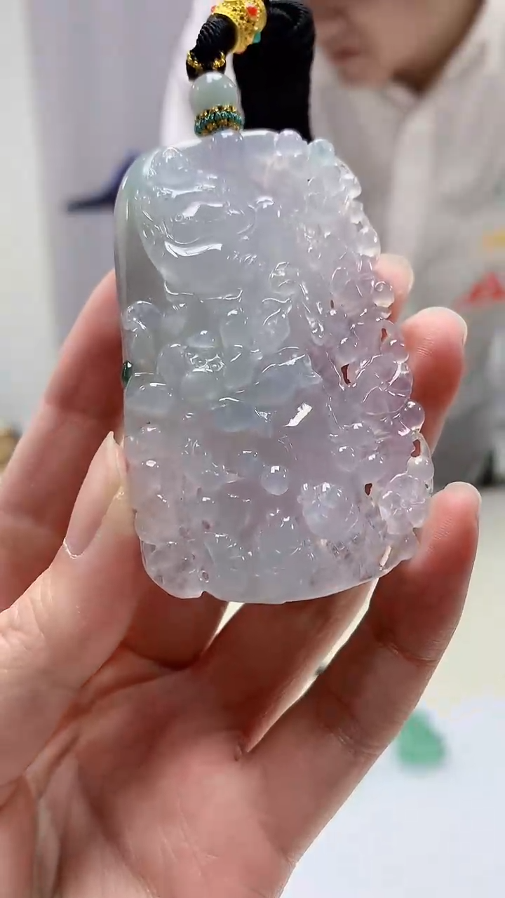 【闪购商品】定制翡翠未镶嵌5028zm-毛货挂件佛公224