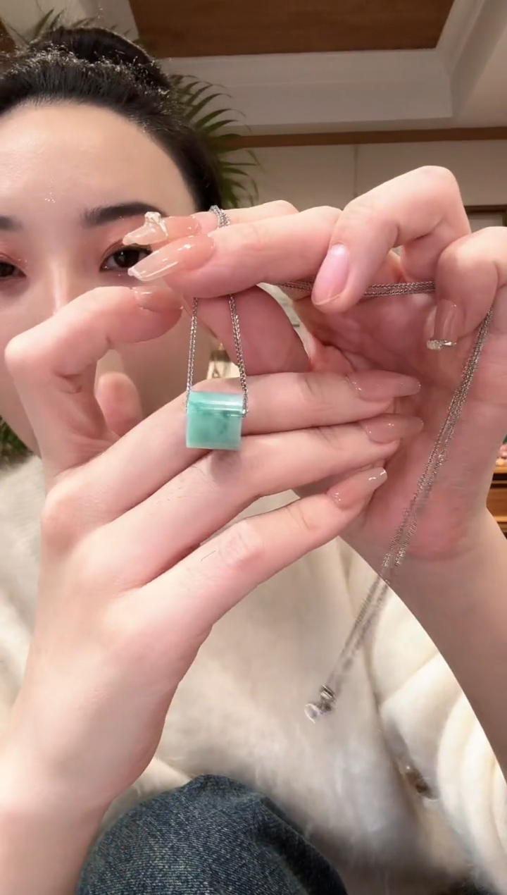 【闪购商品】翡翠颈饰未镶嵌国风