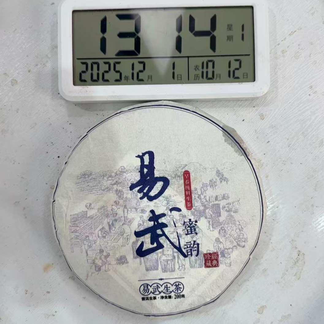 司丽严选-3639号2020年原料易武老曼撒大树生茶200g12-01