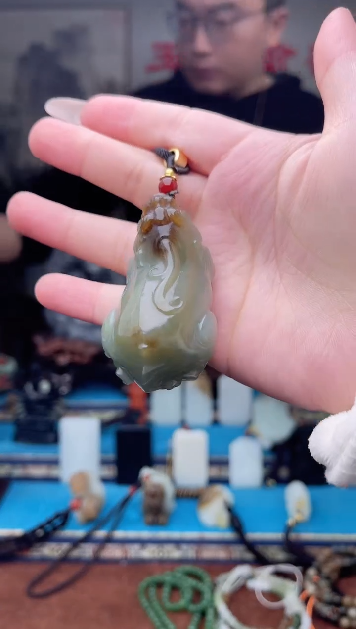 【闪购商品】和田玉挂件未镶嵌1