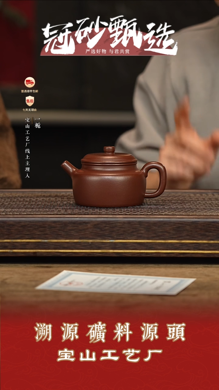 茶壶紫砂宝山工艺厂s10