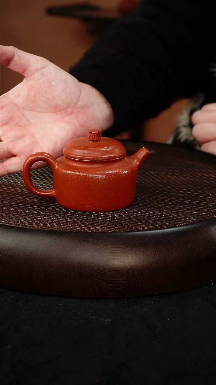 茶壶紫砂德钟 红降坡泥