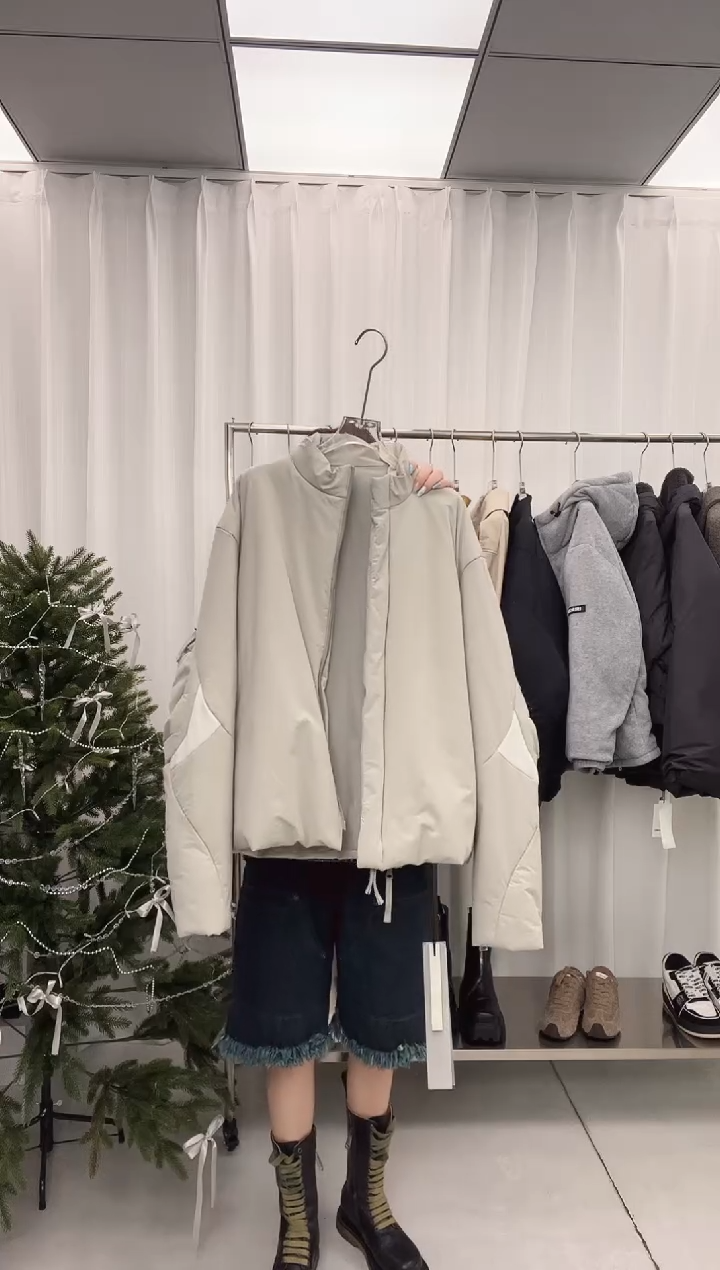 编号023 attempt设计感棉服 有码可选 待开价