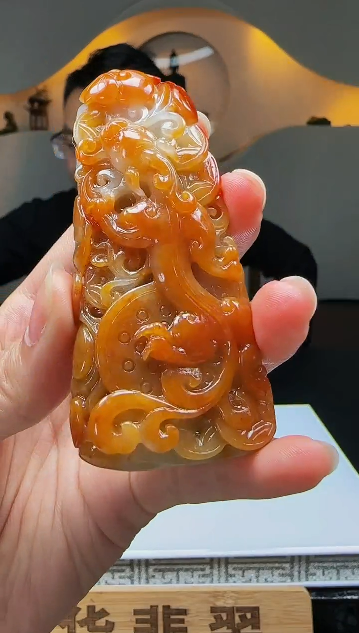 【闪购商品】定制翡翠未镶嵌Q03355翡翠毛货