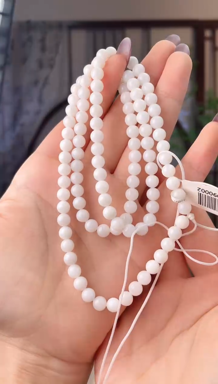 未镶嵌手串和田玉108珠链 xp