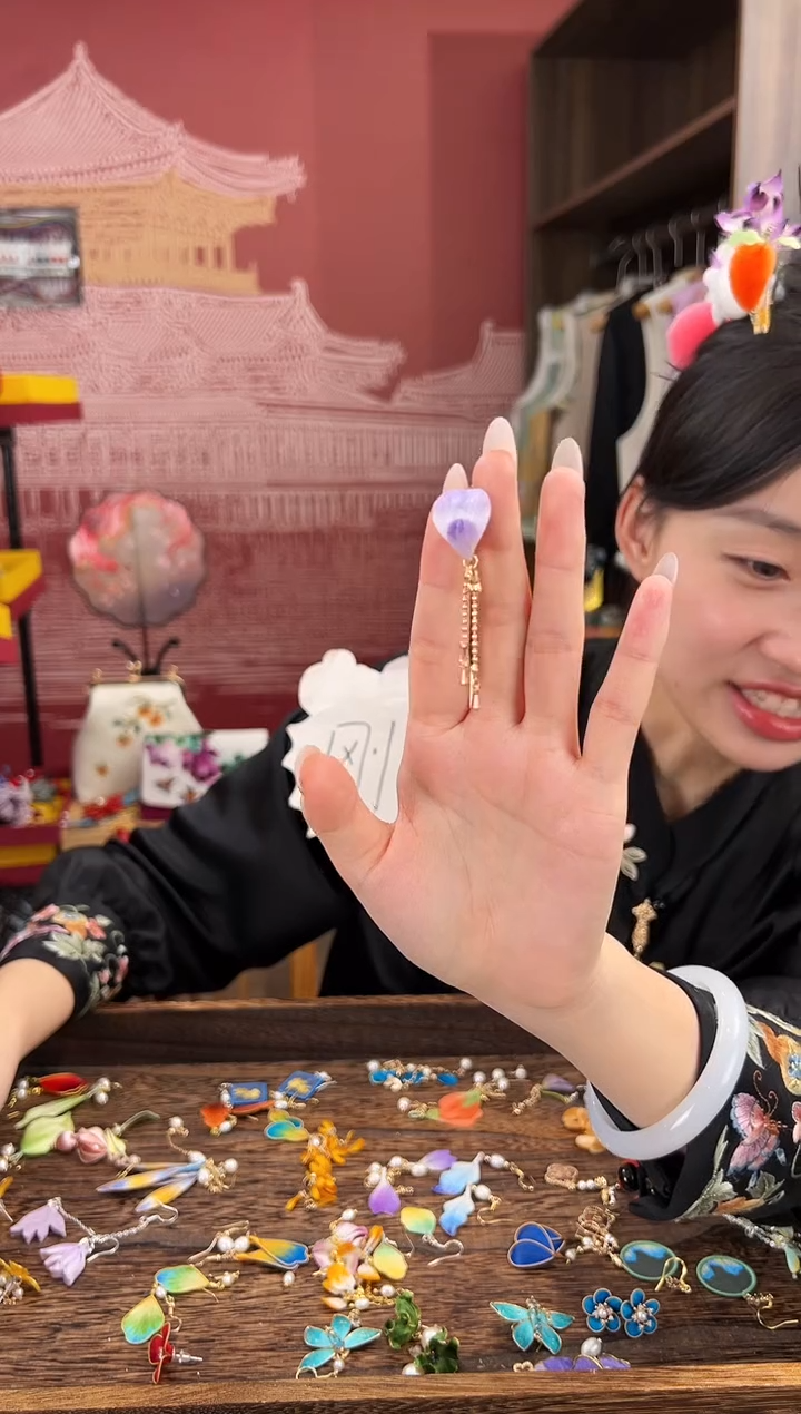 【闪购商品】刺绣苏绣世家非遗手工（耳环）